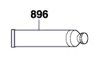 Tube de graisse 225 ml pour perforateurs Bosch